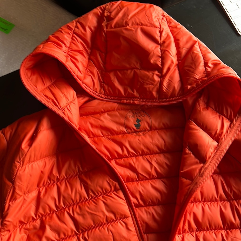 Save the Duck Size VL orange jacket
